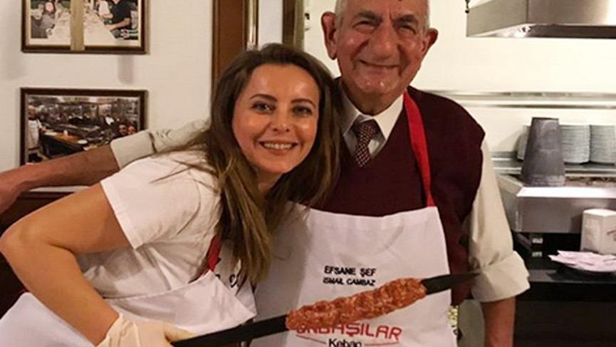 Vildan Atasever kebap ustası oldu