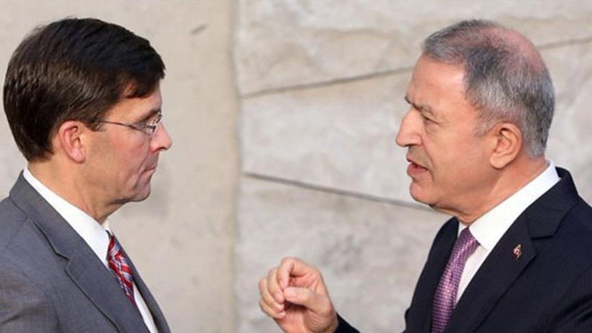 Bakan Akar, ABD’li mevkidaşıyla İdlib’i görüştü!
