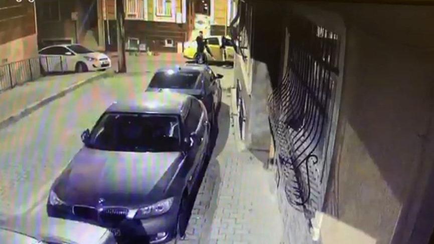 Taksili hırsızların attığı konuma bu kez polis gitti!