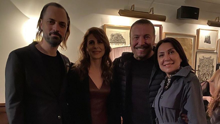 Galada buluştular