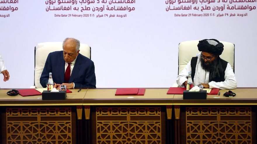 Afganistan için tarihi gün! Taliban’la barış imzalandı