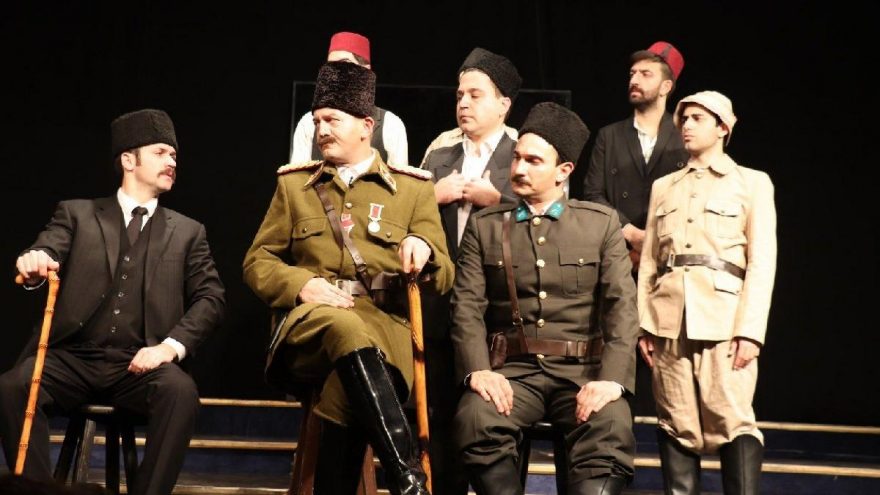 ‘Mustafa Kemal’ oyunu Eskişehir’de sahnelendi