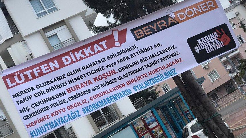 Kadınlara şiddete karşı sığınma dükkanı