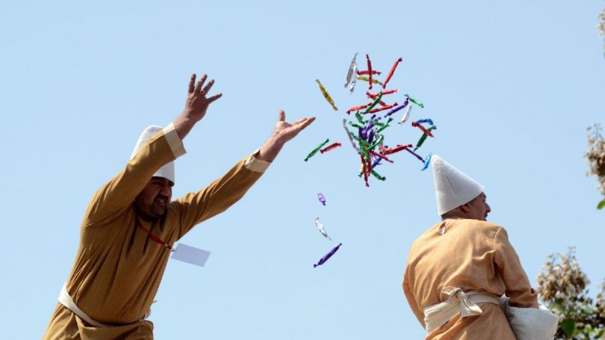 480 yıllık Festivale corona virüsü ayarı