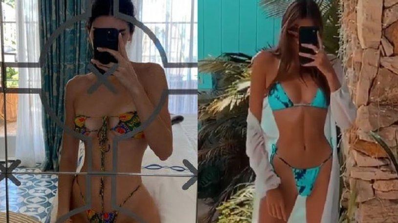 Miss Turkey Şevval’den Kendall pozu!