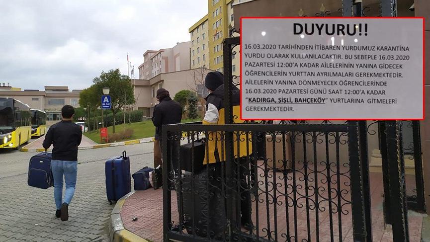 Istanbul Da Uc Ogrenci Yurdu Bosaltiliyor Son Dakika Haberleri