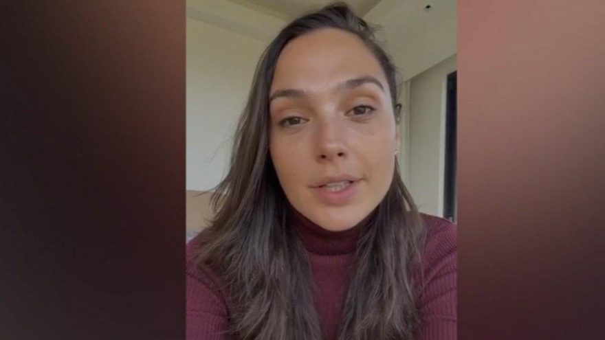 Gal Gadot coronaya karşı ünlüleri örgütledi