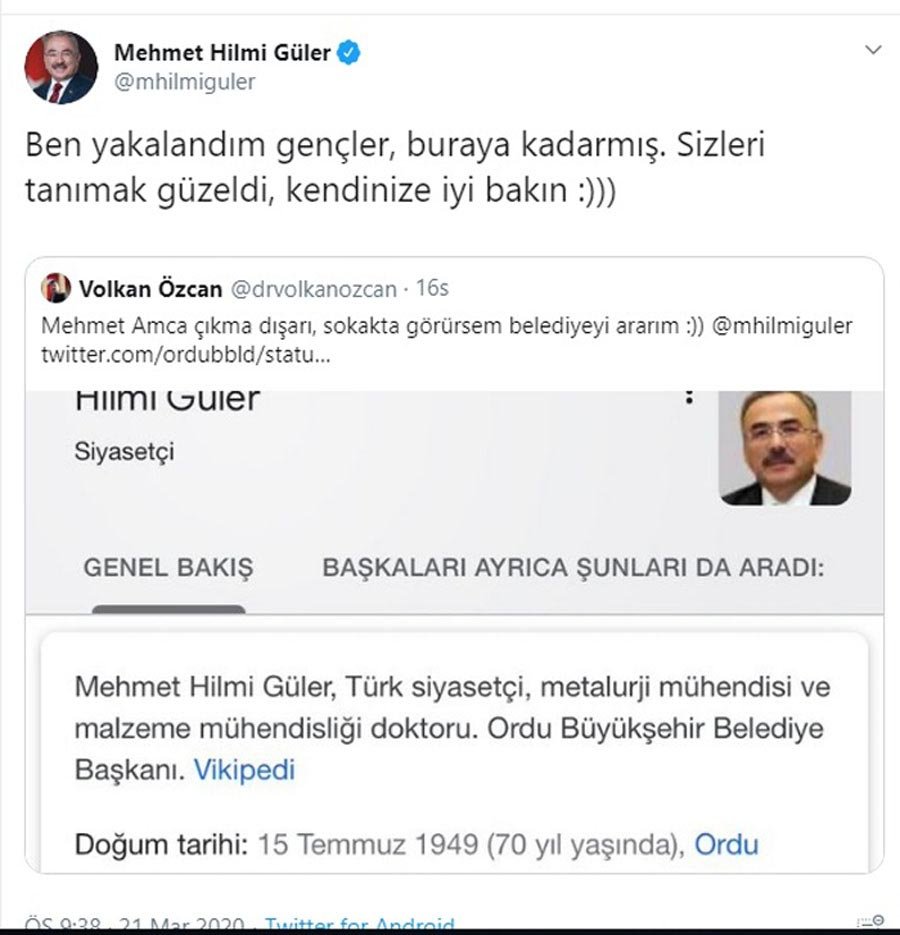 AKP’li başkanın paylaşımı panik yarattı - Resim : 1