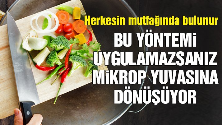 Kesme tahtası nasıl temizlenir?