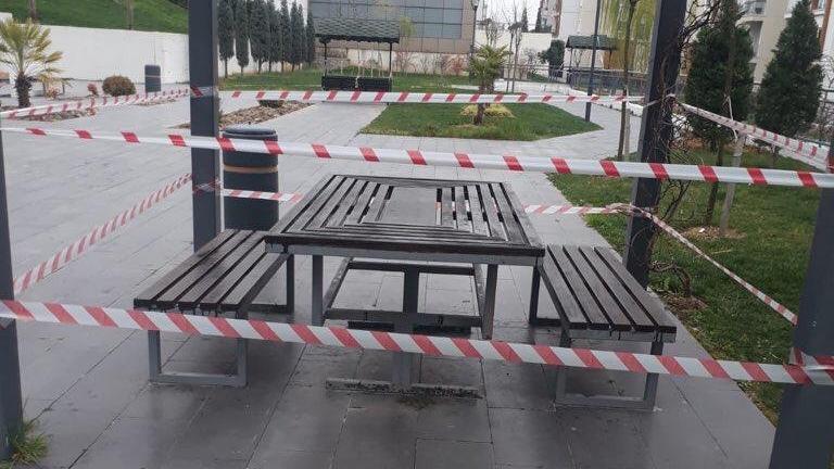 Yüz binlerce kişinin yaşadığı sitelerde corona tedbiri: Ortak alanlar kapatıldı