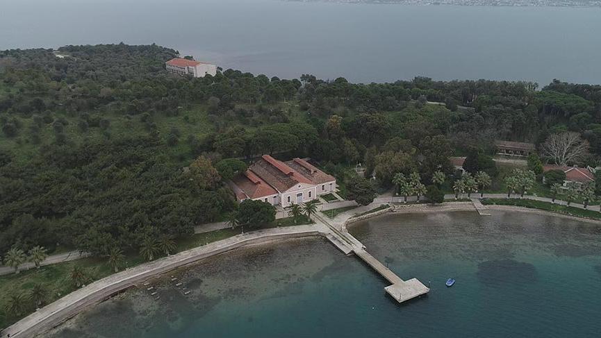 Müzeleştirilecek olan Urla Karantina Adası