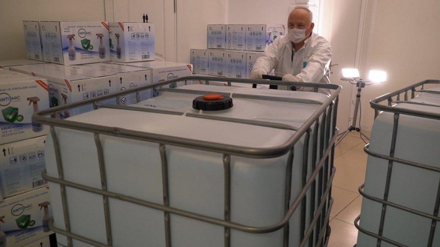 Sabancı’dan 10 ton dezenfektan desteği