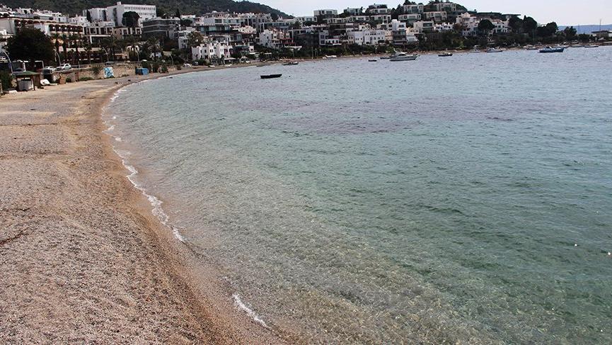 Bodrum Un Bos Sahilleri Sokaklar Havadan Goruntulendi Guncel Yasam Haberleri