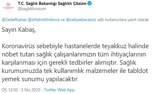 Her akşam alkışlanan sağlıkçıların öğle yemeği: Domates, salatalık, beyaz peynir… - Resim : 2