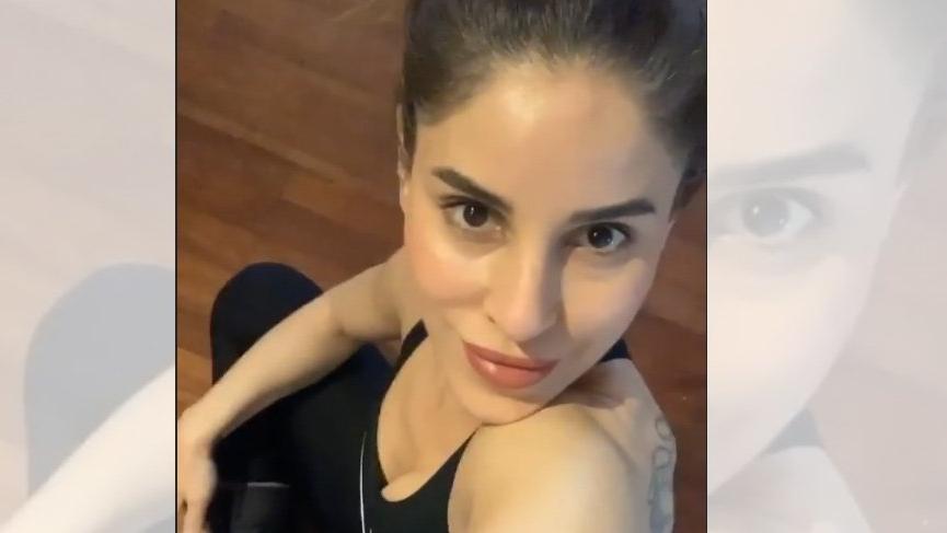 Irmak Ünal’dan ‘evde spor’ videosu
