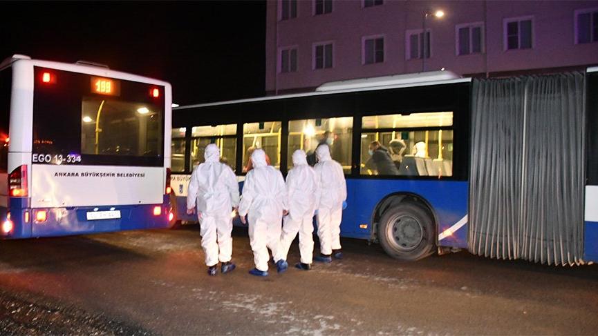 Ankara Valiliği talep etti, 360 kişi karantinaya alındı