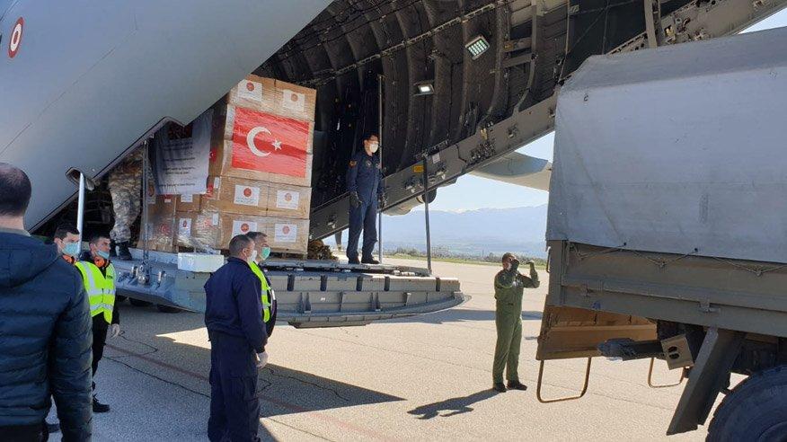 MSB, 5 balkan ülkesine sağlık malzemeleri ulaştırdı