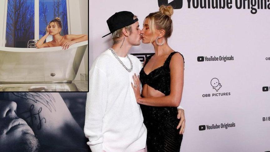 Justin Bieber eşinin banyo fotoğraflarını paylaştı