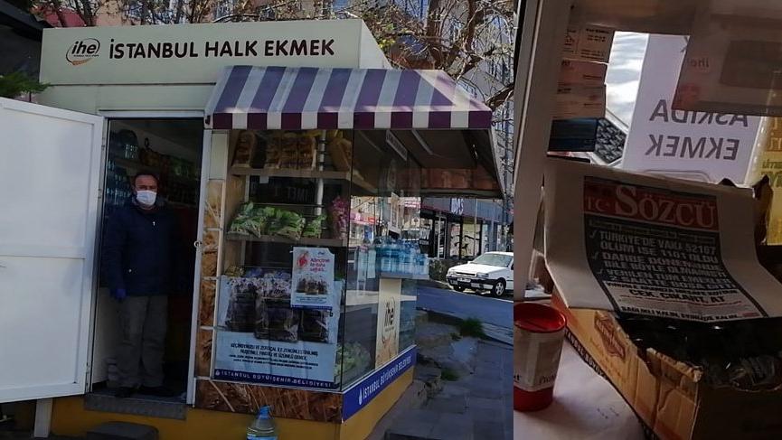 İstanbul Halk Ekmek büfelerinde SÖZCÜ’ye büyük ilgi