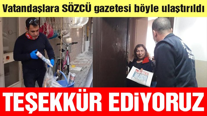 Teşekkür ediyoruz
