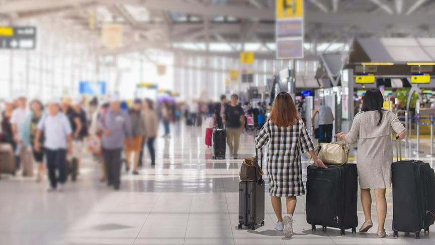 Ülkeye giriş yapan yabancı sayısı yüzde 90 azaldı