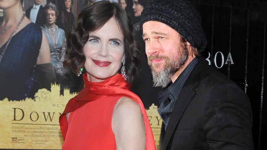 Elizabeth McGovern: Brad Pitt’e öpüşmeyi ben öğrettim