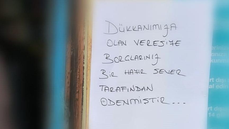 2 ay sonra yeniden ortaya çıktı! 32 bin liralık bakkal borcunu ödedi