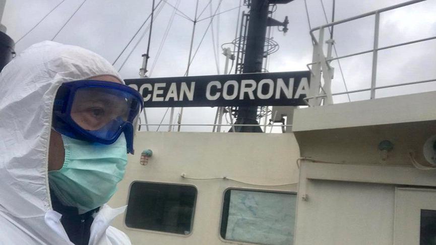 Boğaz’dan “Ocean Corona” geçti, Kıyı Emniyeti bu mesajı verdi