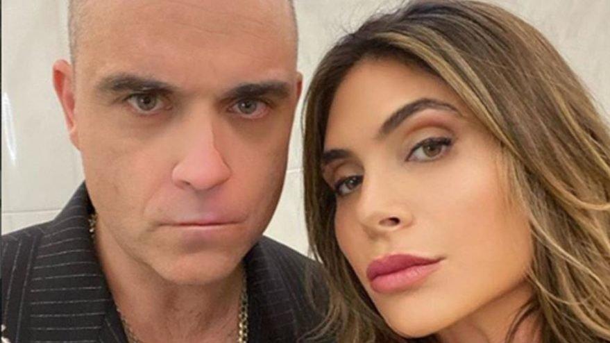 Robbie Williams’ın Türk eşini dünya izledi