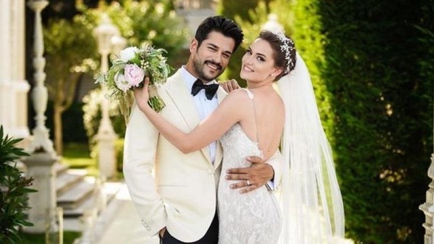 Burak Özçivit eşi Fahriye Evcen için marşmelov pişirdi