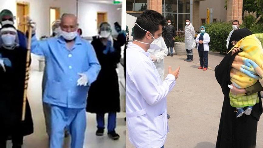 11 aylık olan da var 93 yaşında olan da… Coronayı yendiler!