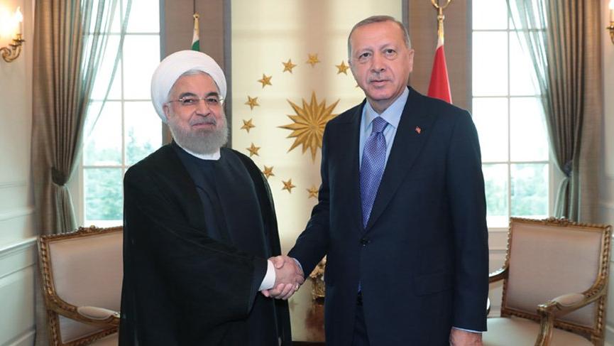 Erdoğan, Ruhani ile görüştü!