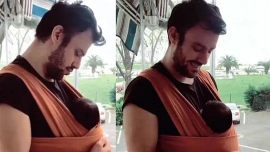 Salih Bademci’den kızıyla ilk poz