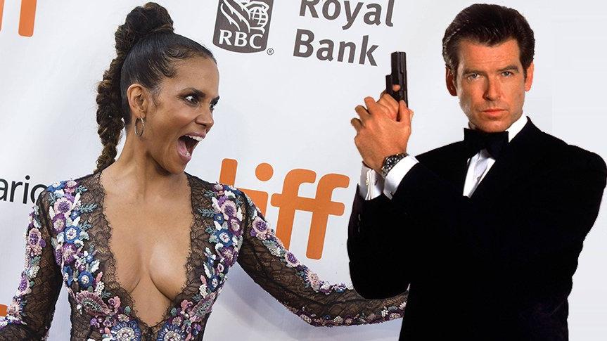 Pierce Brosnan, Halle Berry’nin hayatını kurtarmış