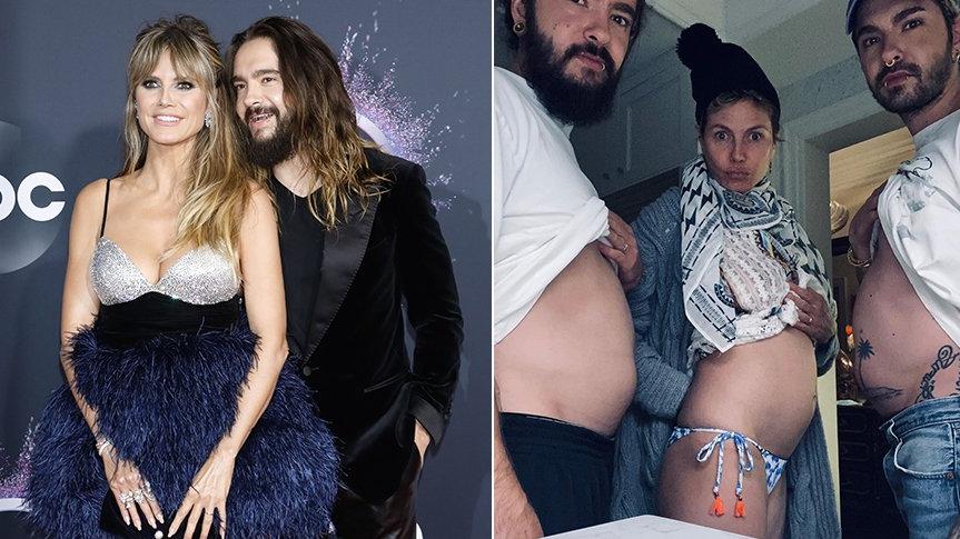Heidi Klum göbeğinin fotoğrafını paylaştı: Akşam yemeği çok iyiydi