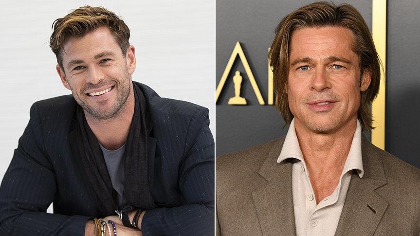 Chris Hemsworth, Brad Pitt ile tanışma anını anlattı: O el sıkışmak istedi, ben ise sarıldım