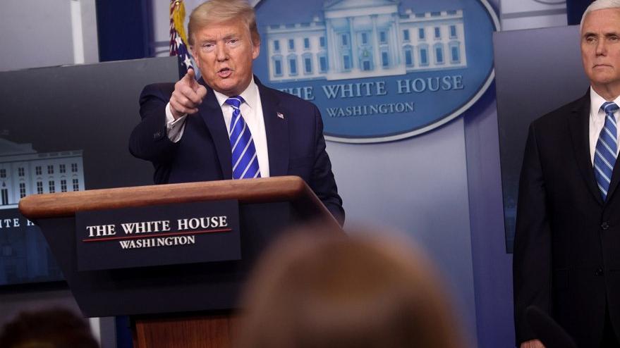 Trump’tan yeni Covid-19 polemiği: Alay konusu oldu