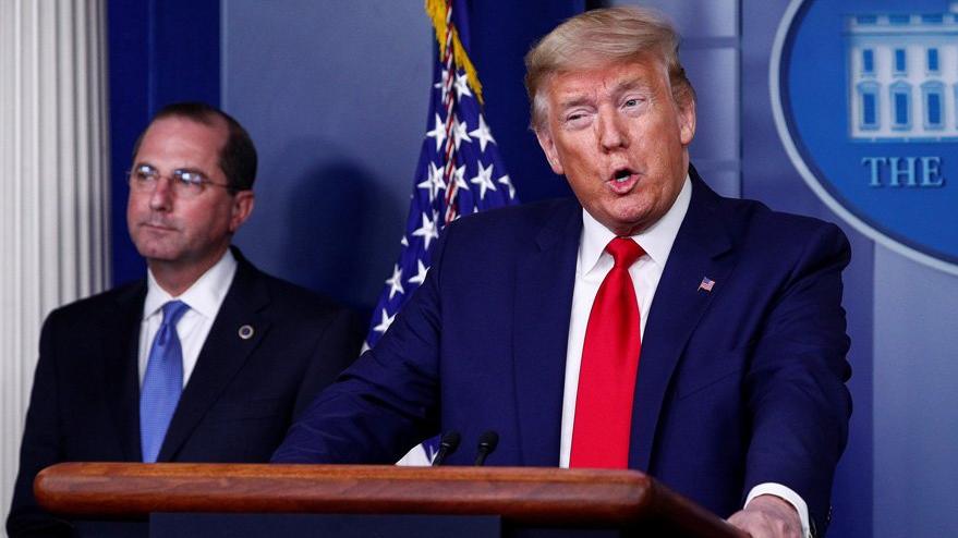 Corona virüsü ABD’de kriz yarattı: Trump sağlık bakanını görevden alıyor