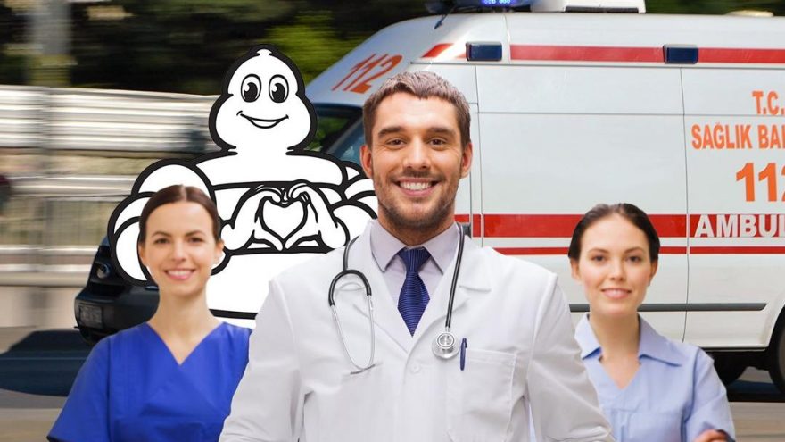 Ambulanslara lastik desteği!