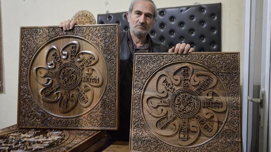 Ağaçları sanat eserine dönüştürüyor