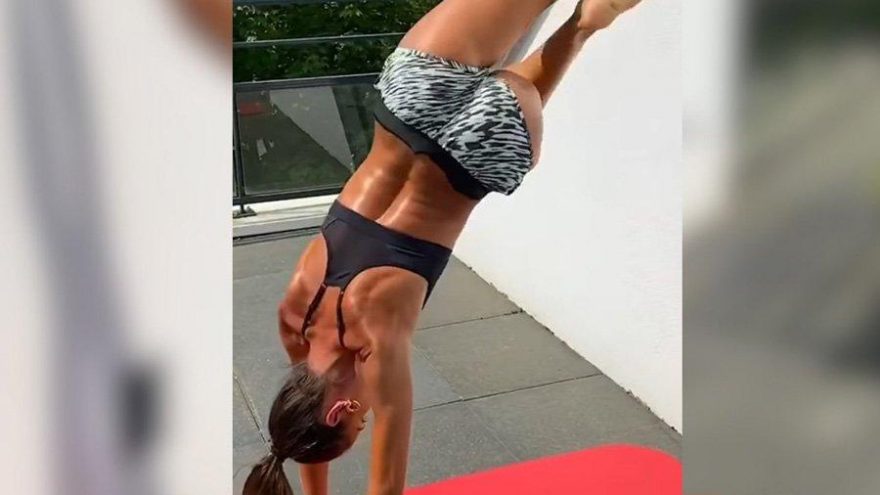 Izabel Goulart’tan motivasyon edici spor videosu