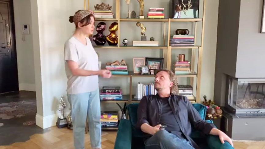 Nurgül Yeşilçay’dan esprili 1 Mayıs videosu…