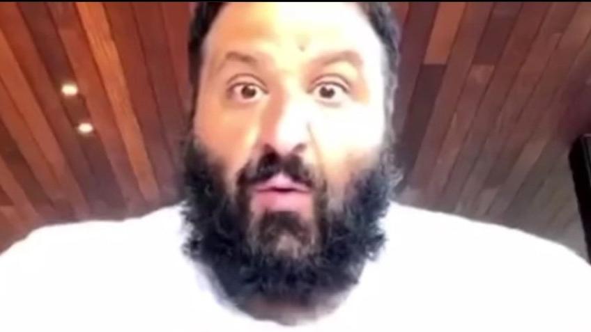 Dj Khaled Instagram’da canlı yayın açınca karşısında gördüklerine inanamadı