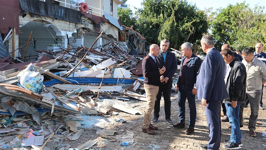 Antalya Side De Tarihi Yikim Kaldigi Yerden Devam Ediyor Son Dakika Haberleri
