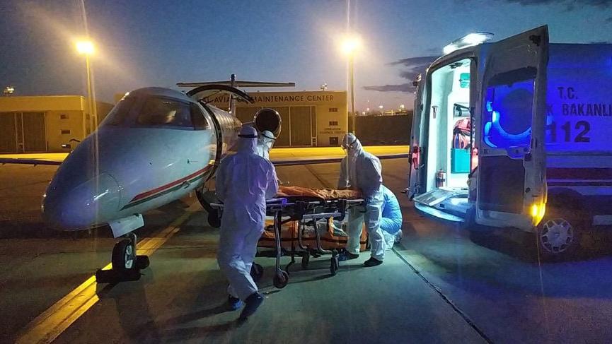 Sudan Daki Turk Corona Hastasi Ambulans Ucakla Turkiye Ye Getirildi Son Dakika Haberleri