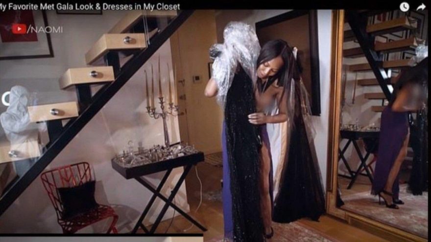 Naomi Campbell’ın YouTube videosundaki detay herkesi şaşırttı