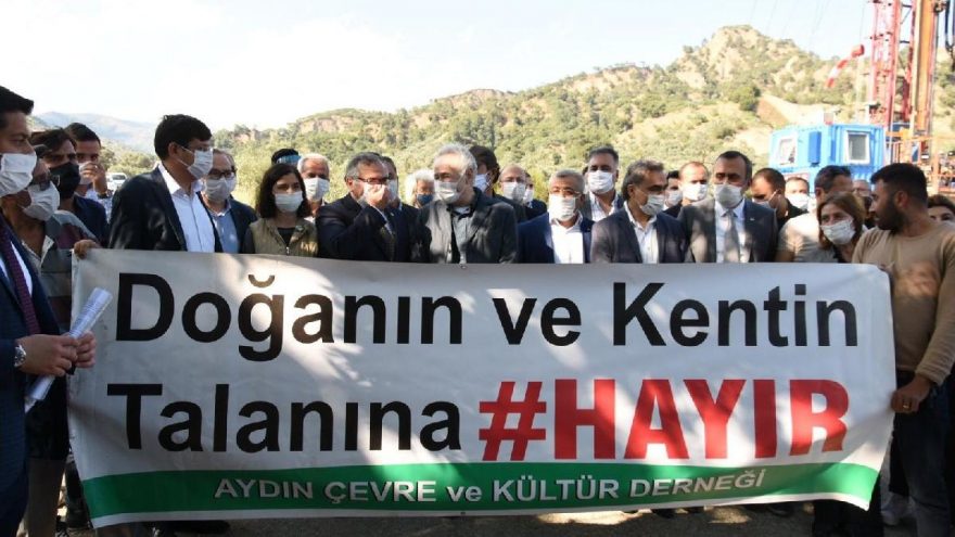 CHP ve İYİ Partili milletvekilleri JES Santrallerini birlikte protesto etti