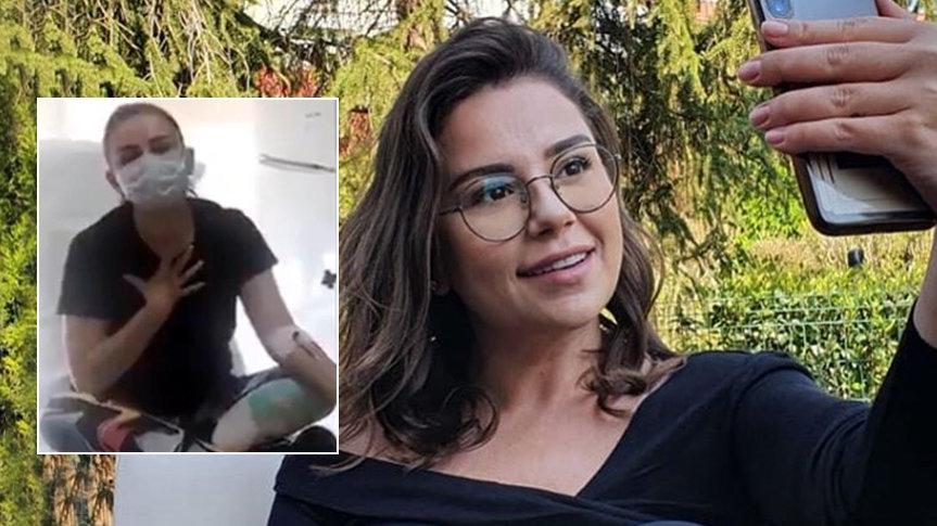 Merve Özbey’e serum takviyesi