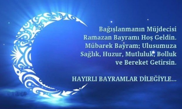 Kardeşliğin doğduğu, sevgilerin birleştiği, belki durgun, belki yorgun, yinede mutlu, yine de umutlu, yine de sevgi dolu nice bayramlara…