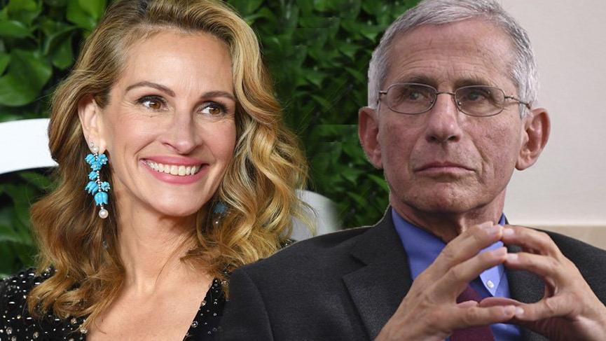 Dr. Anthony Fauci, Julia Roberts ile küresel bir kampanyanın startını verdi